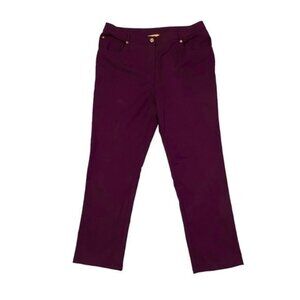St John purple dress pants